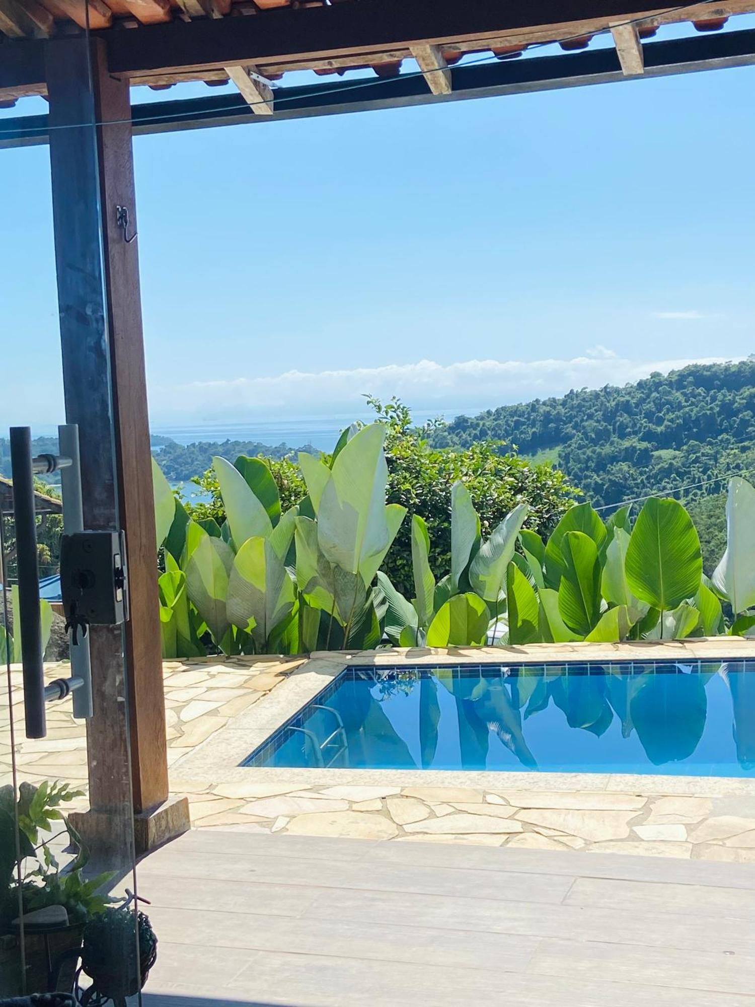 Casa Em Paraty, Piscina Com Vista Para O Mar ภายนอก รูปภาพ