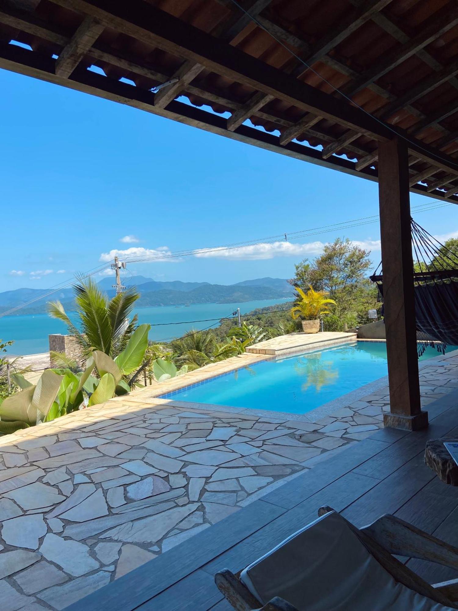 Casa Em Paraty, Piscina Com Vista Para O Mar ภายนอก รูปภาพ